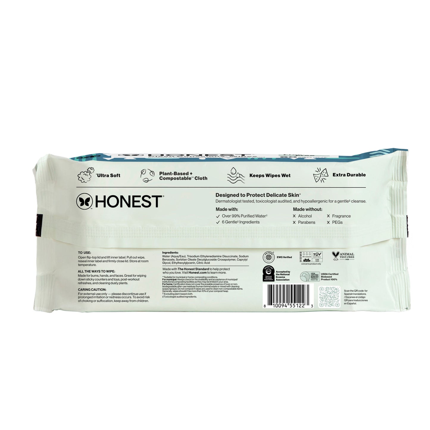 Clean Conscious™ Wipes, Balance Blues