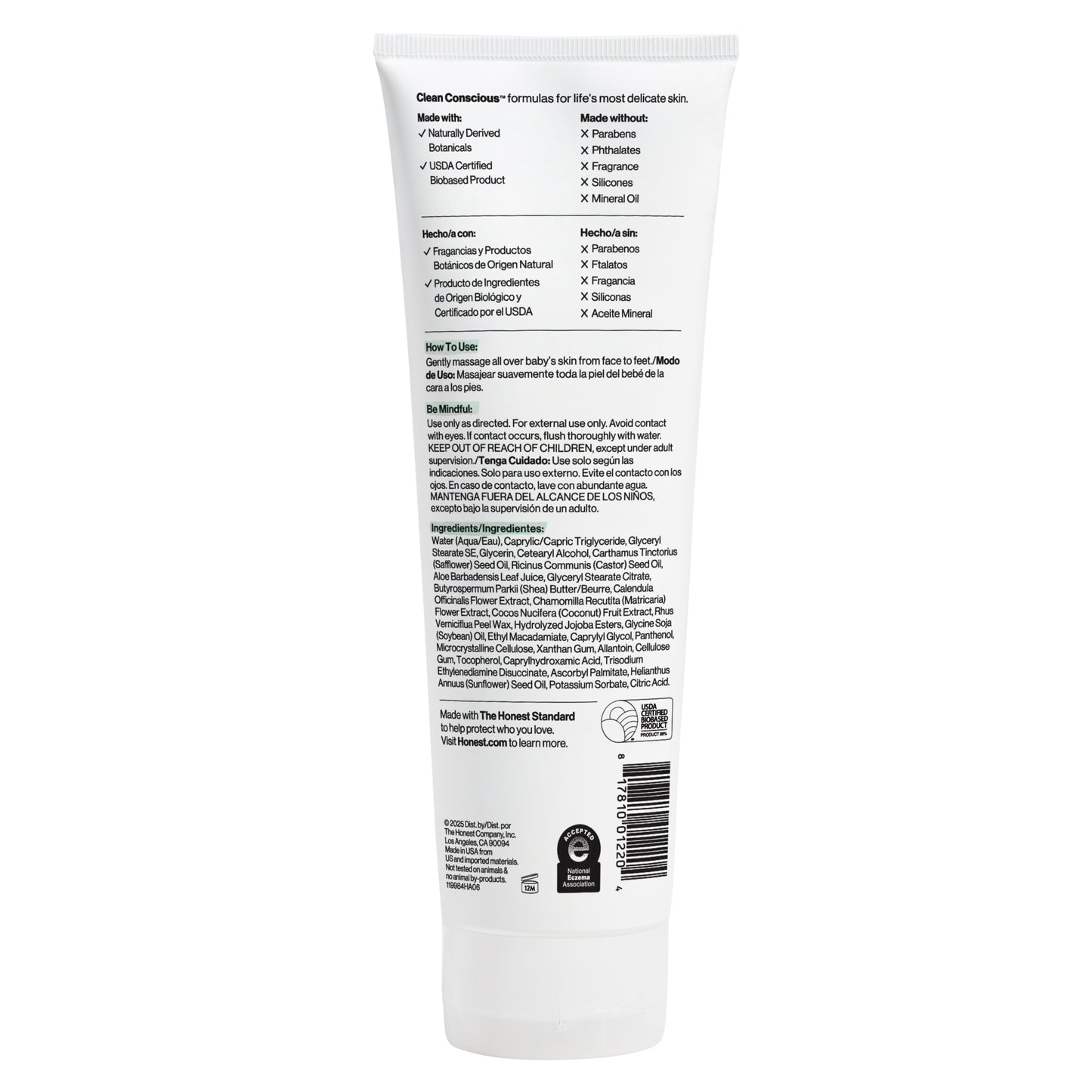 Face + Body Lotion, Sensitive