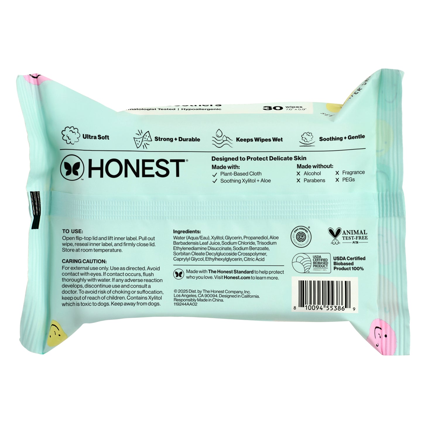 Sniffer Soothers Nose + Face Wipes