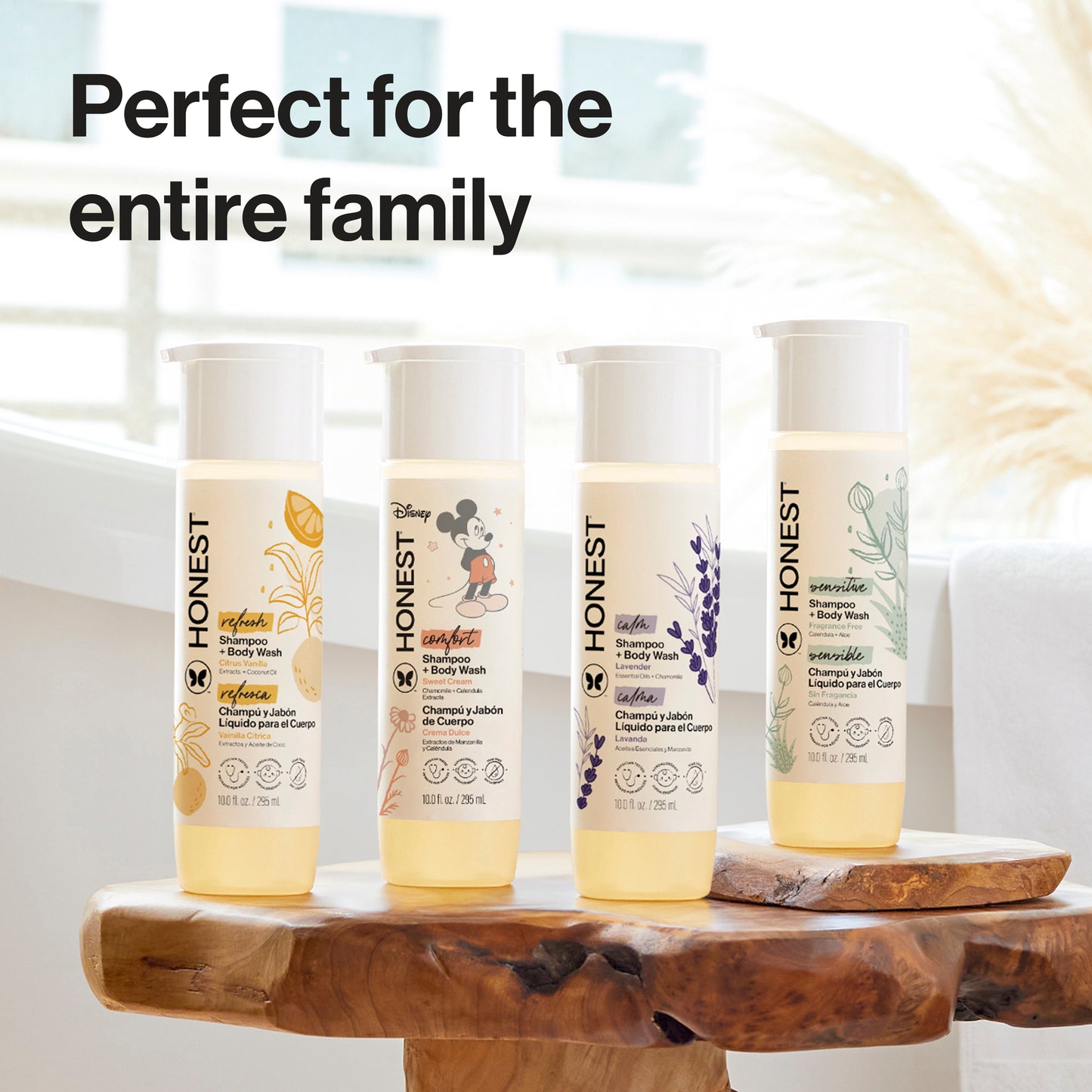 Shampoo + Body Wash, Value Size, Sensitive