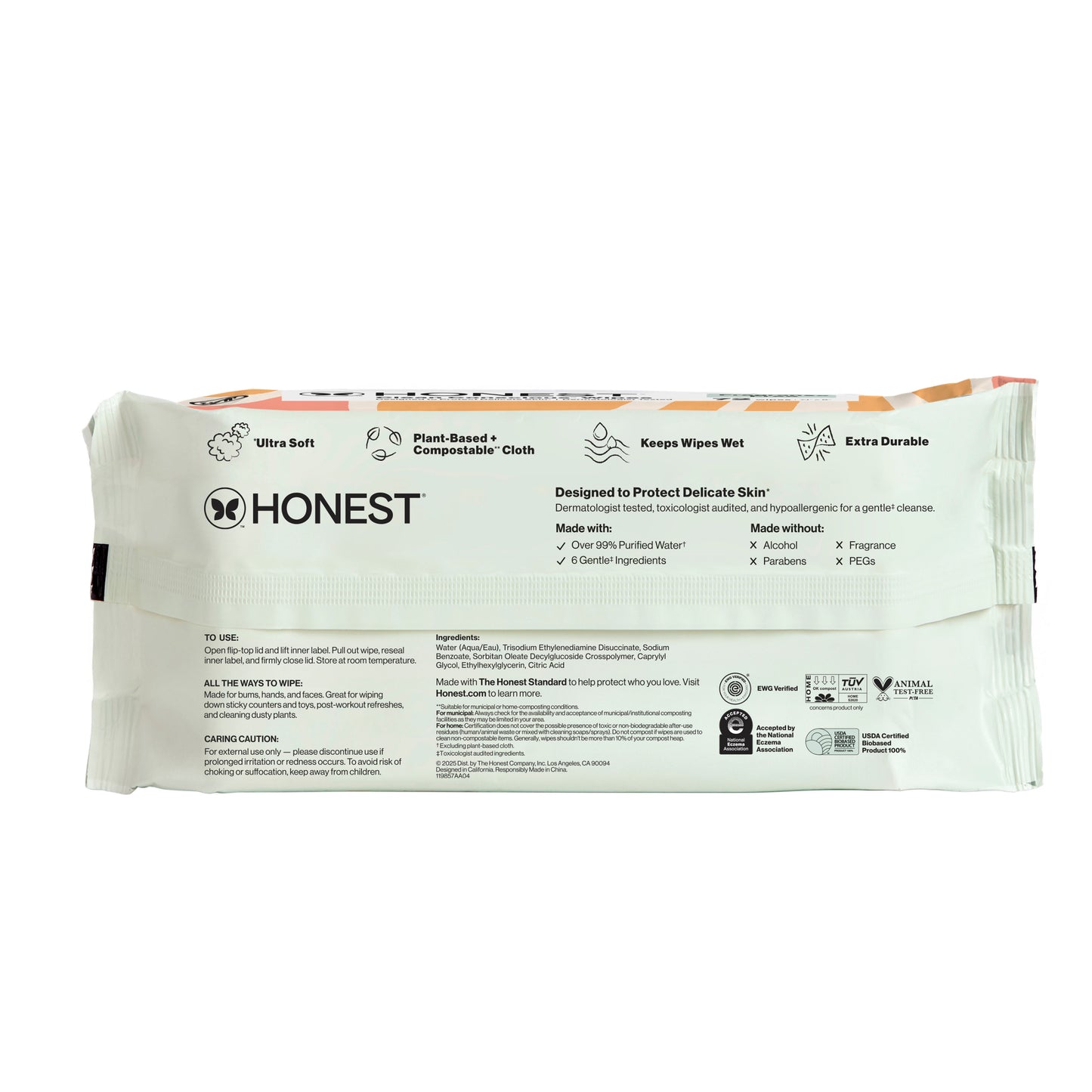 Clean Conscious™ Wipes, Sunburst