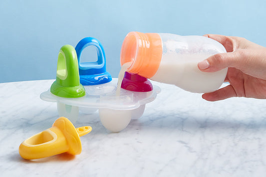 How to Make Breast Milk Popsicles for Teething