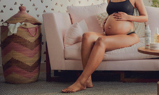 pregnant mama sitting