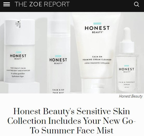 Honest Beauty Sensitive Skin Collection