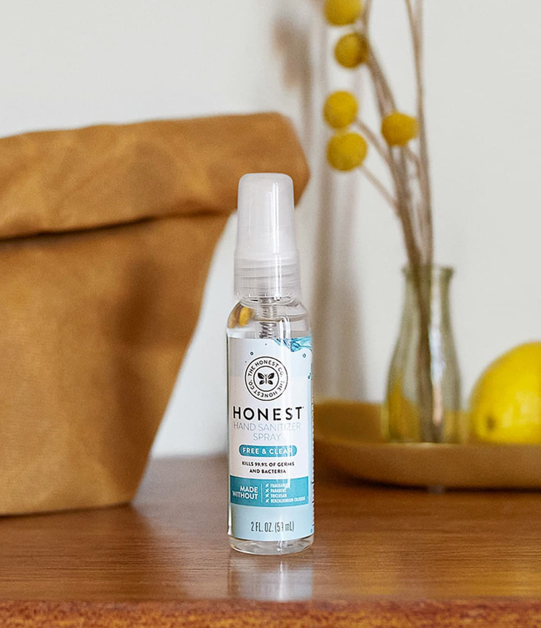 Honest hand sanitizer spray