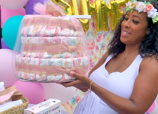 baby diaper cakes for a baby shower