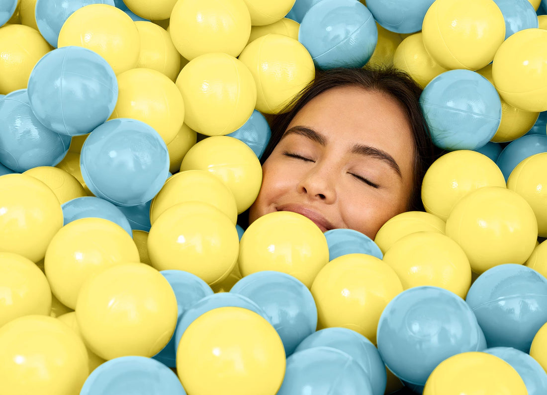 model sleeping calmly