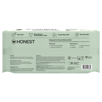Scented Wipes, Hydrate + Cleanse