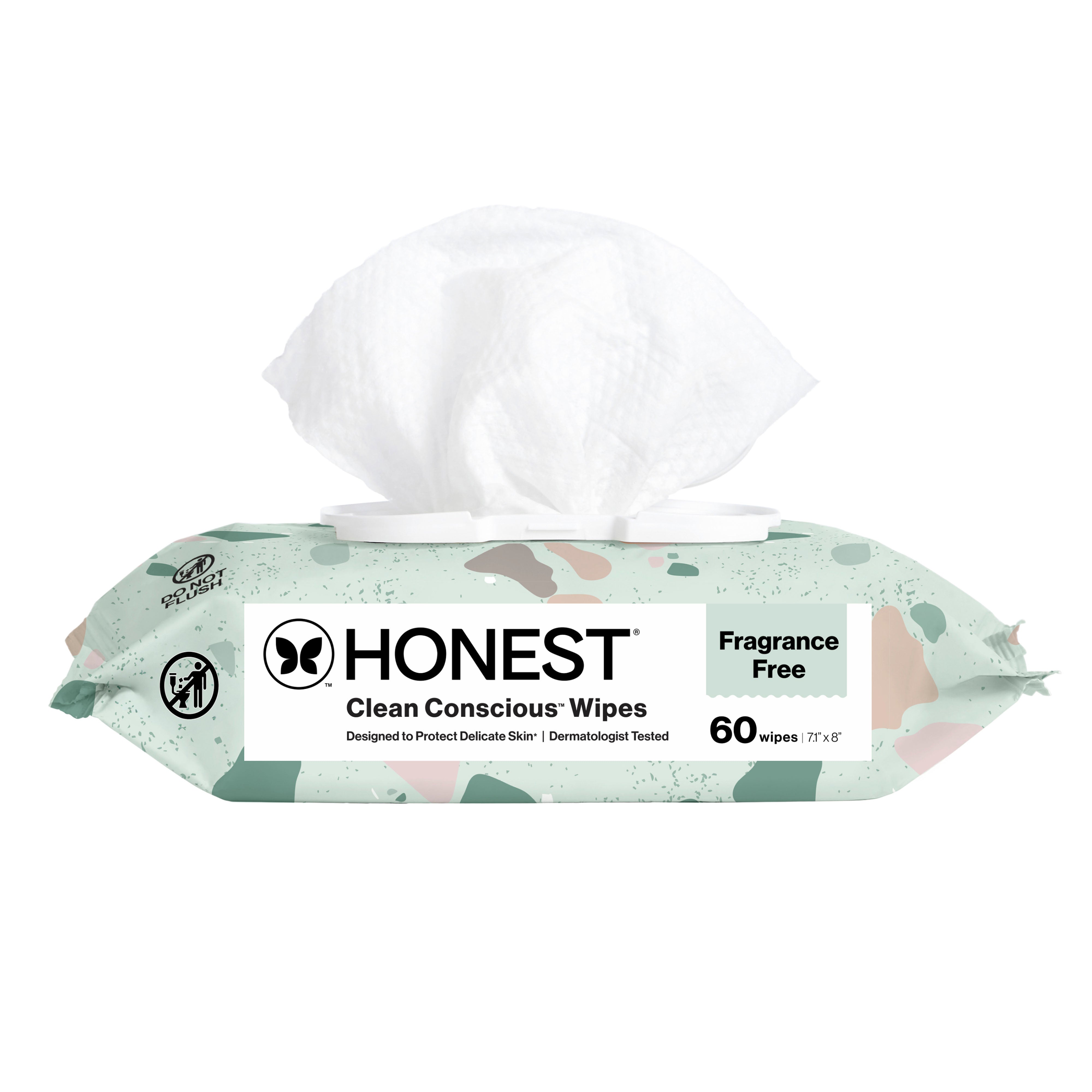 Clean Conscious™ Wipes, Geo Mood, 60 Count Wipes