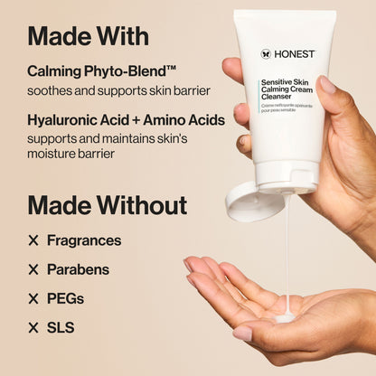 Sensitive Skin Calming Cream Cleanser