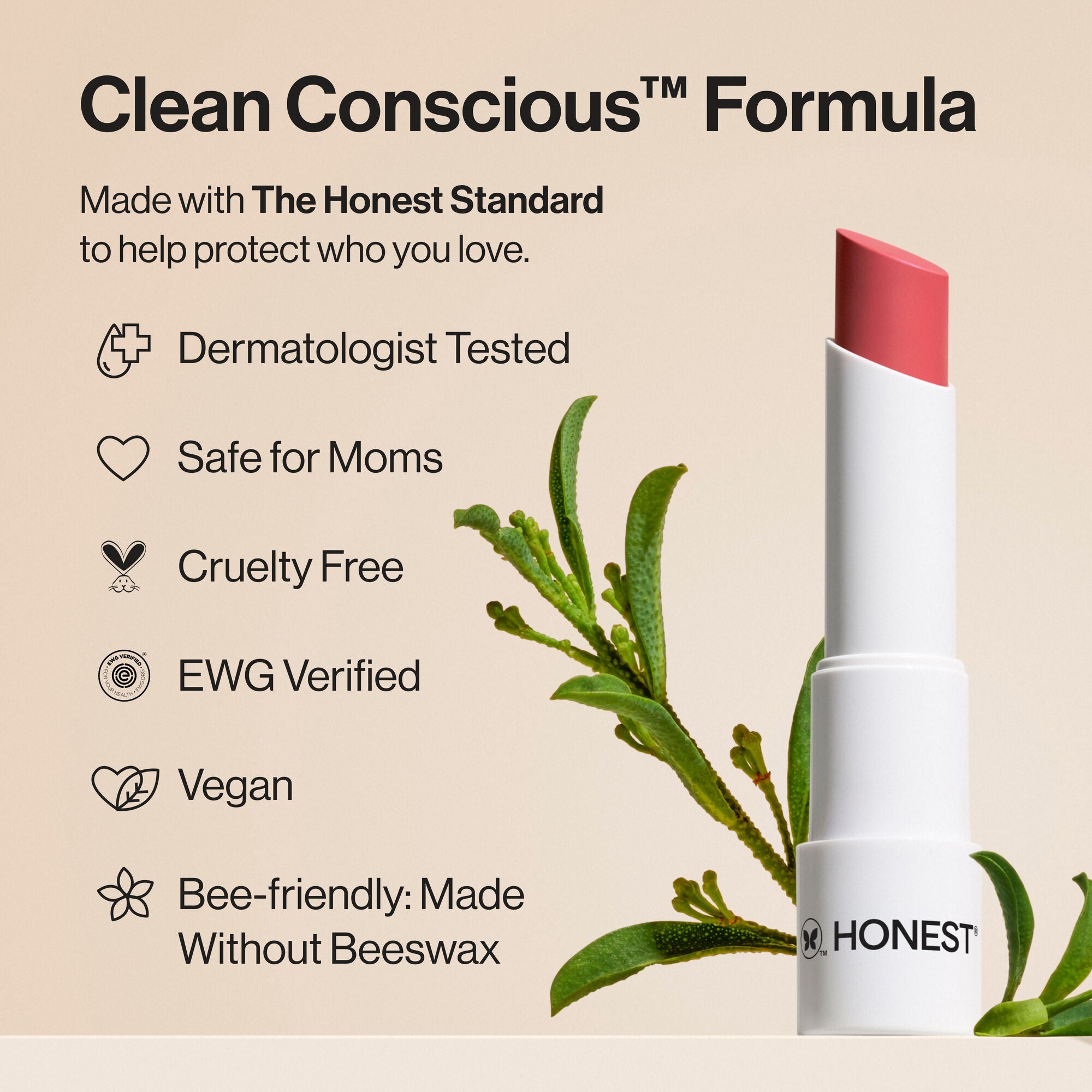 Honest Beauty Tinted Lip Balm Blood Orange