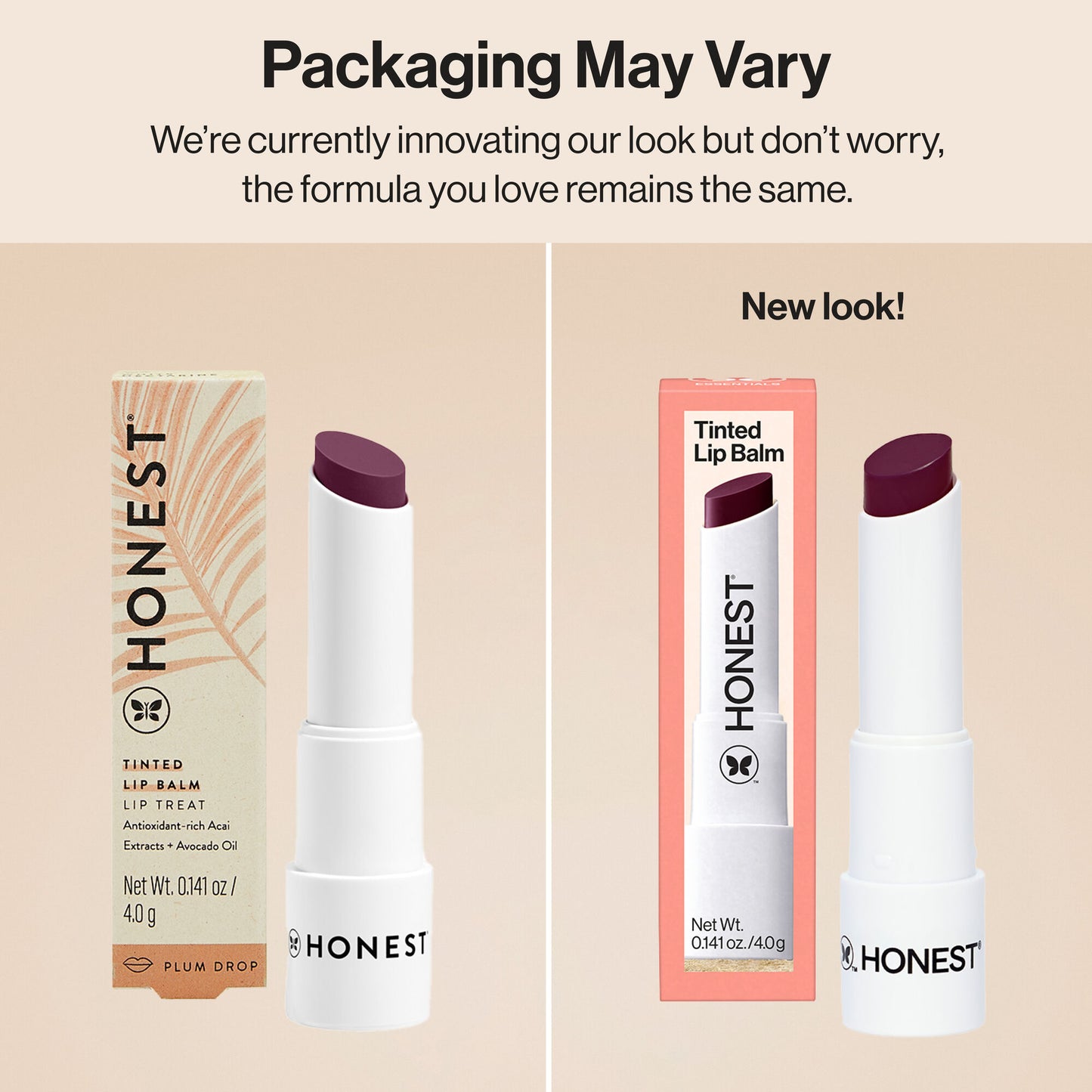 Tinted Lip Balm, Plum Drop