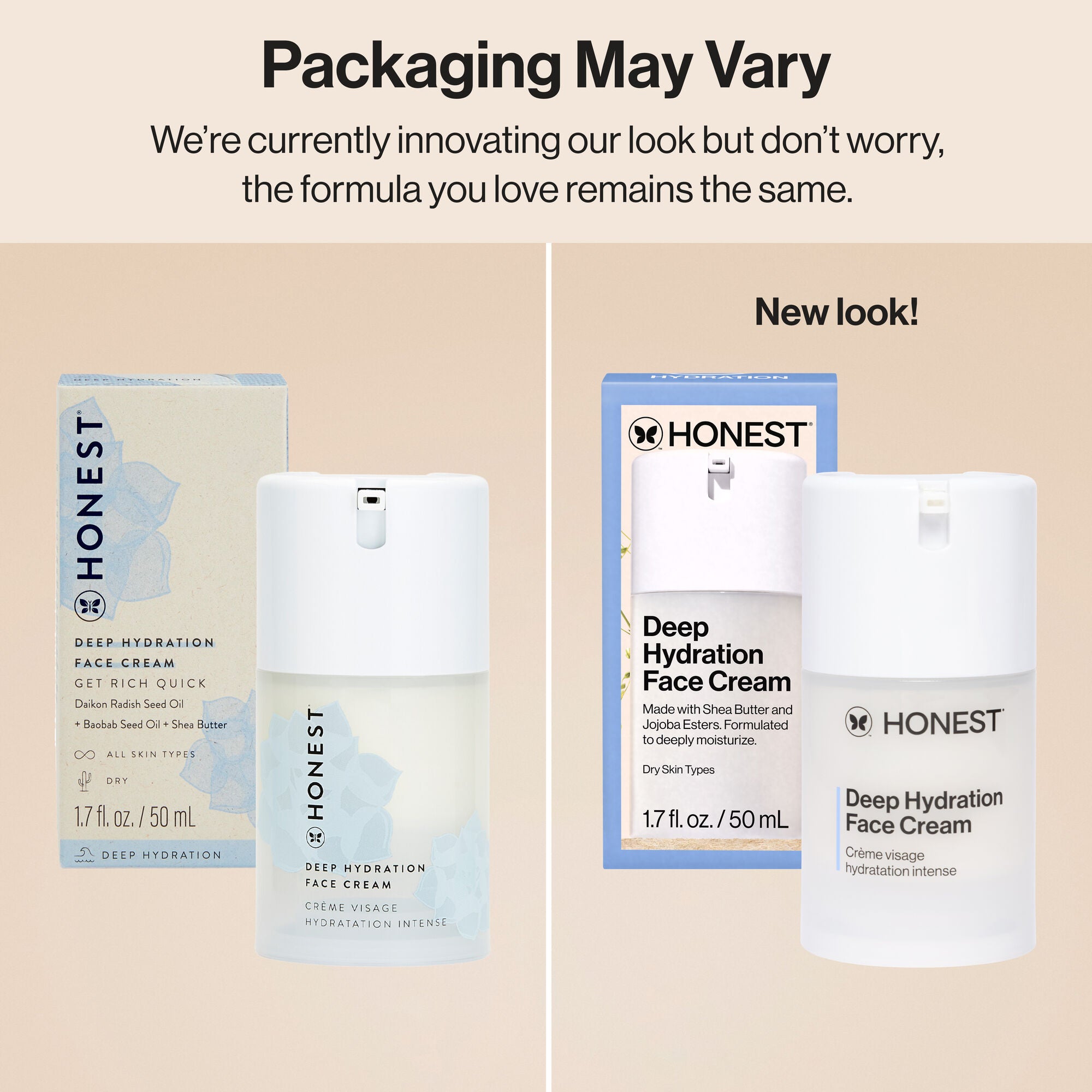 Deep Hydration Face Cream | Honest