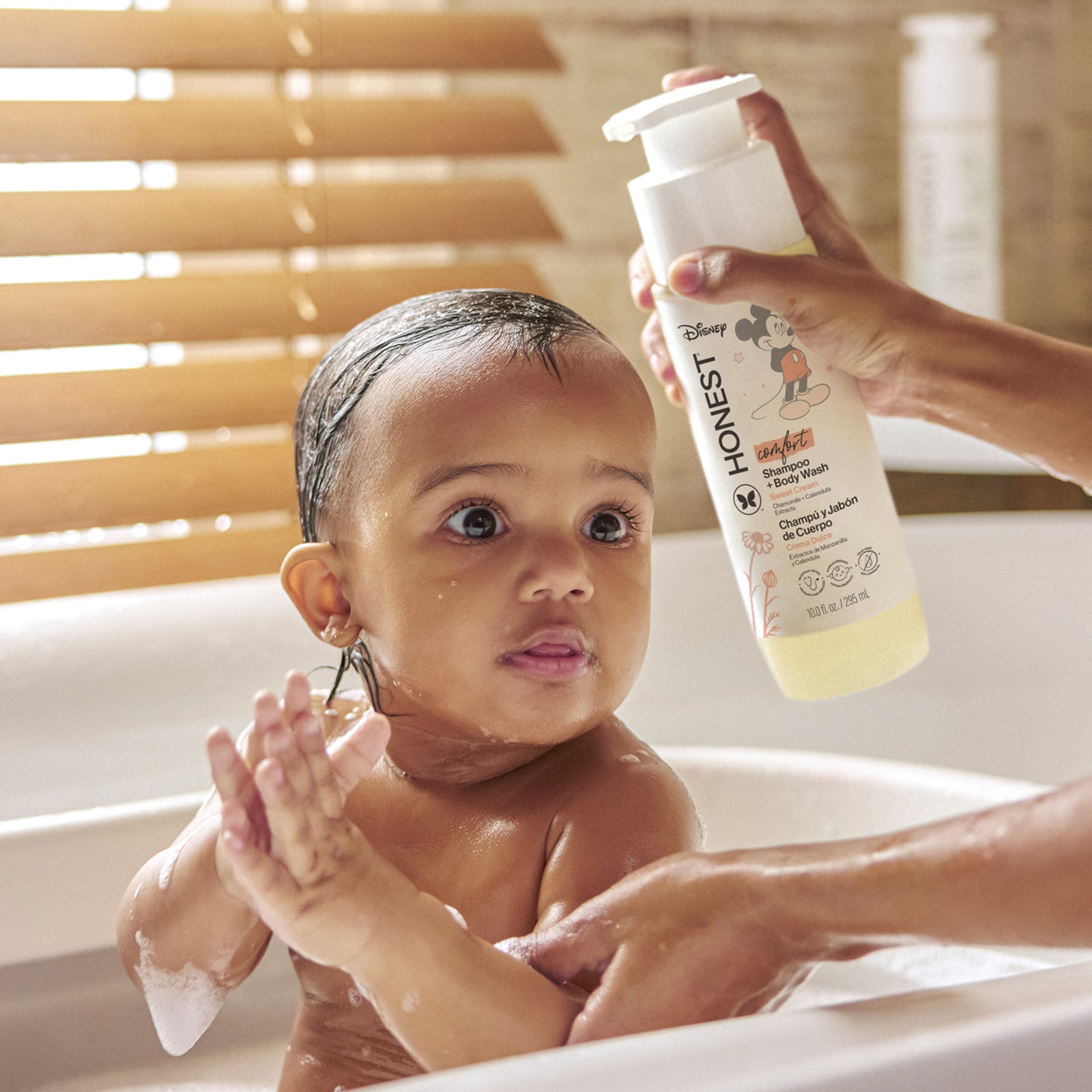 Baby Shampoo & Body Wash with Disney's Mickey Mouse, Comfort | Honest