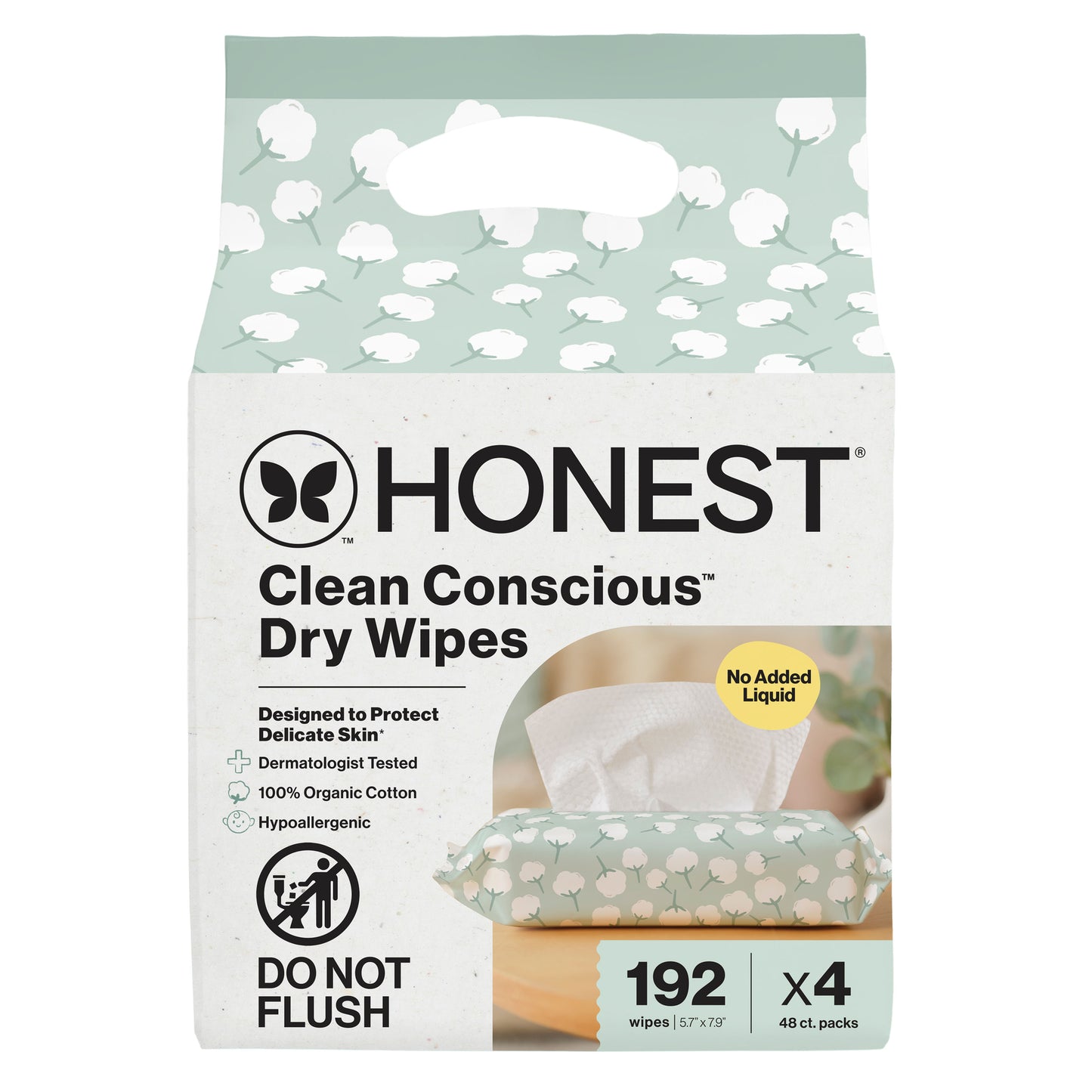 Clean Conscious™ Dry Wipes