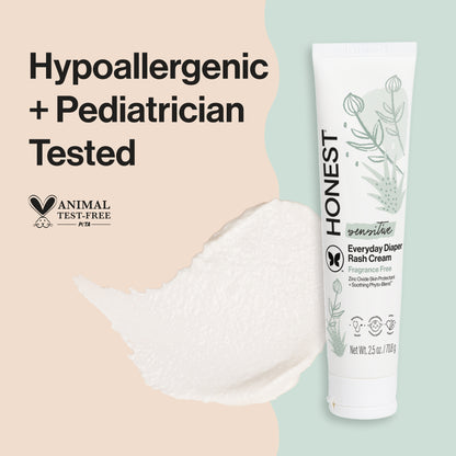 Diaper Rash Cream, Sensitive