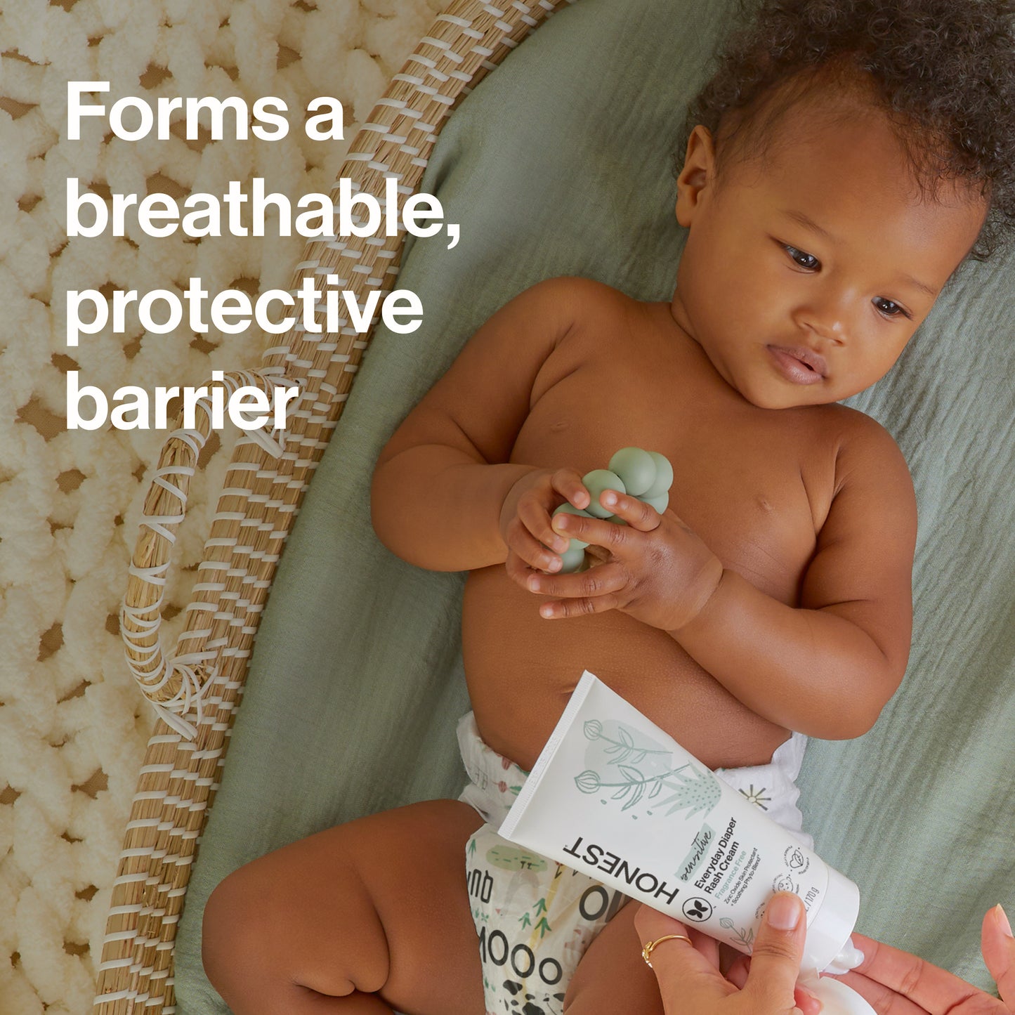Diaper Rash Cream, Sensitive