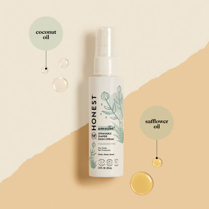 Sprayable Diaper Rash Cream, 2.0 oz