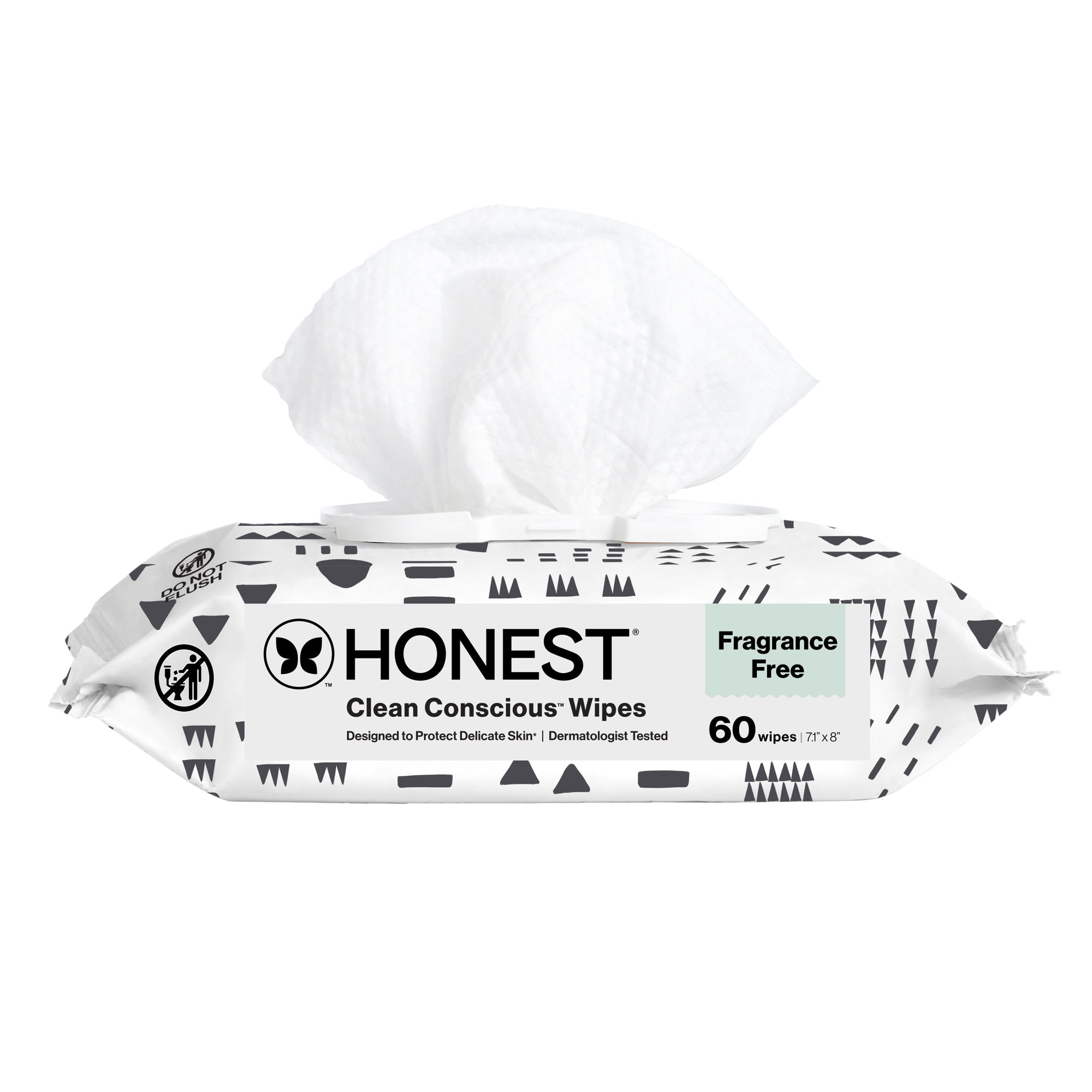 Clean Conscious™ Wipes, Pattern Play, 60 Ct Wipes