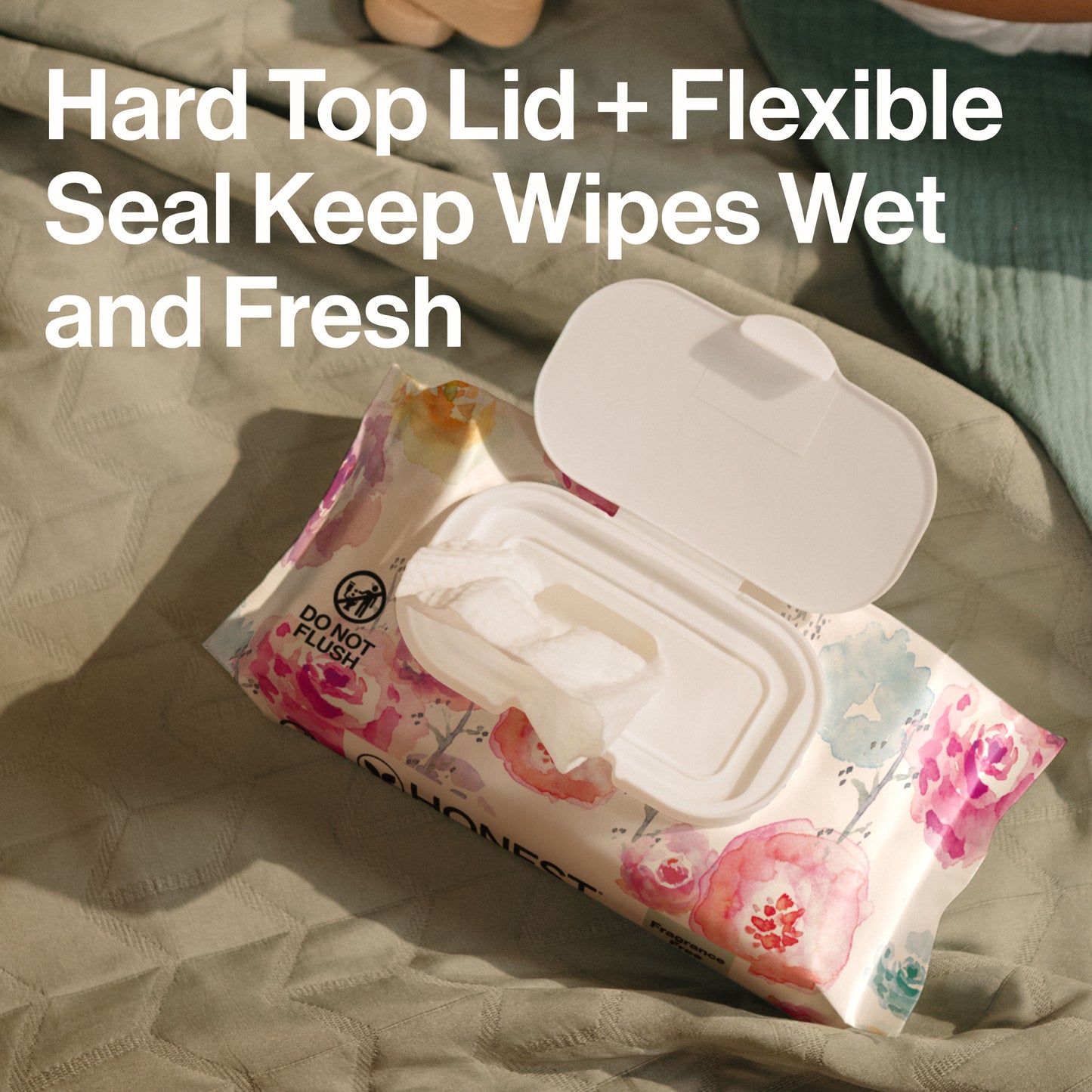 Clean Conscious™ Wipes, Rose Blossom