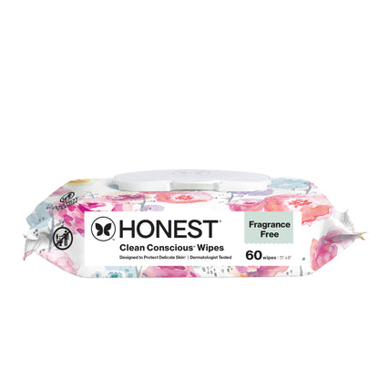 Clean Conscious™ Wipes, Rose Blossom