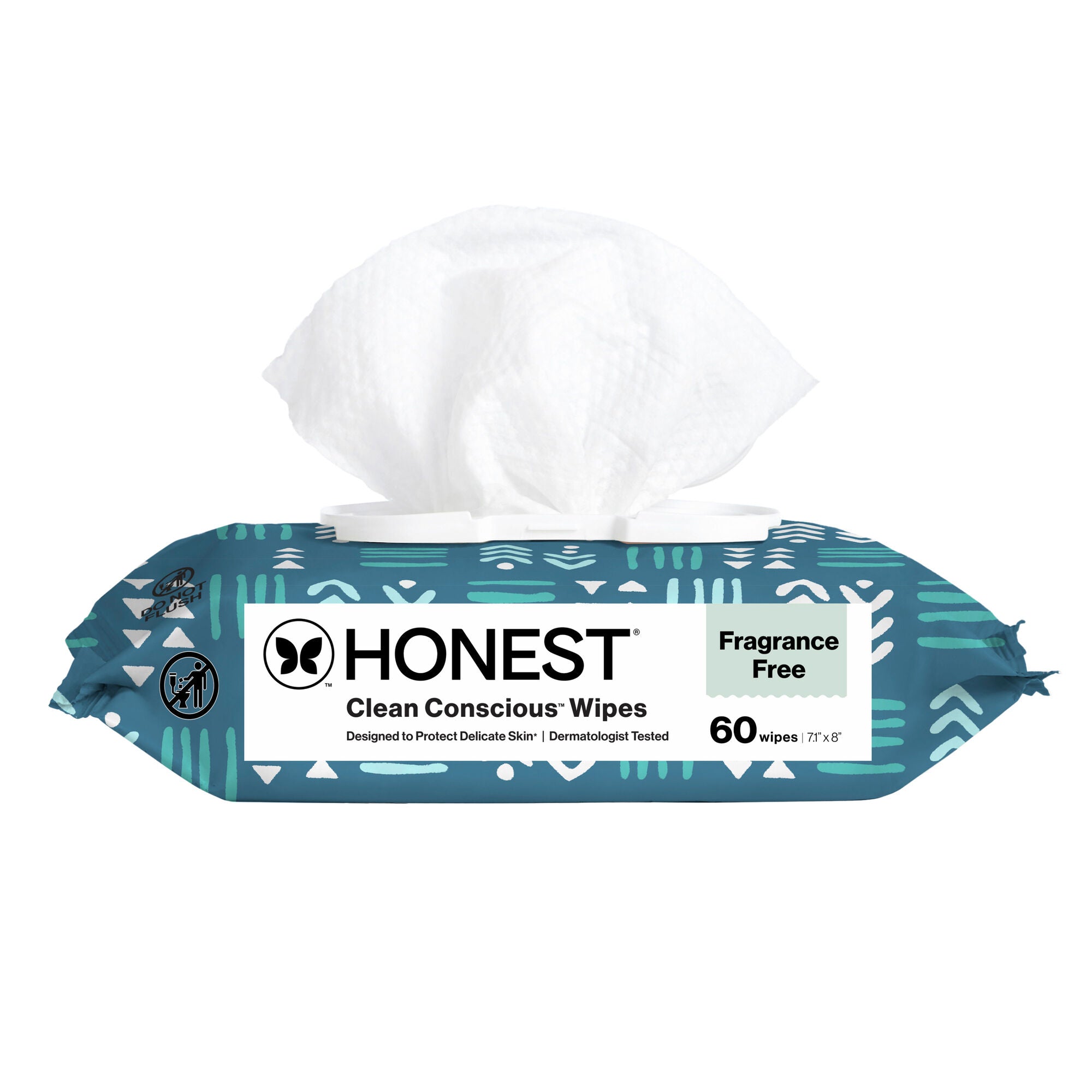 Clean Conscious™ Wipes, Balance Blues, 60 Count Wipes