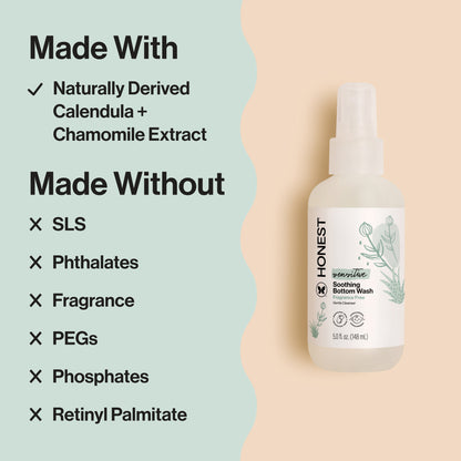 Soothing Bottom Wash, 5.0 oz