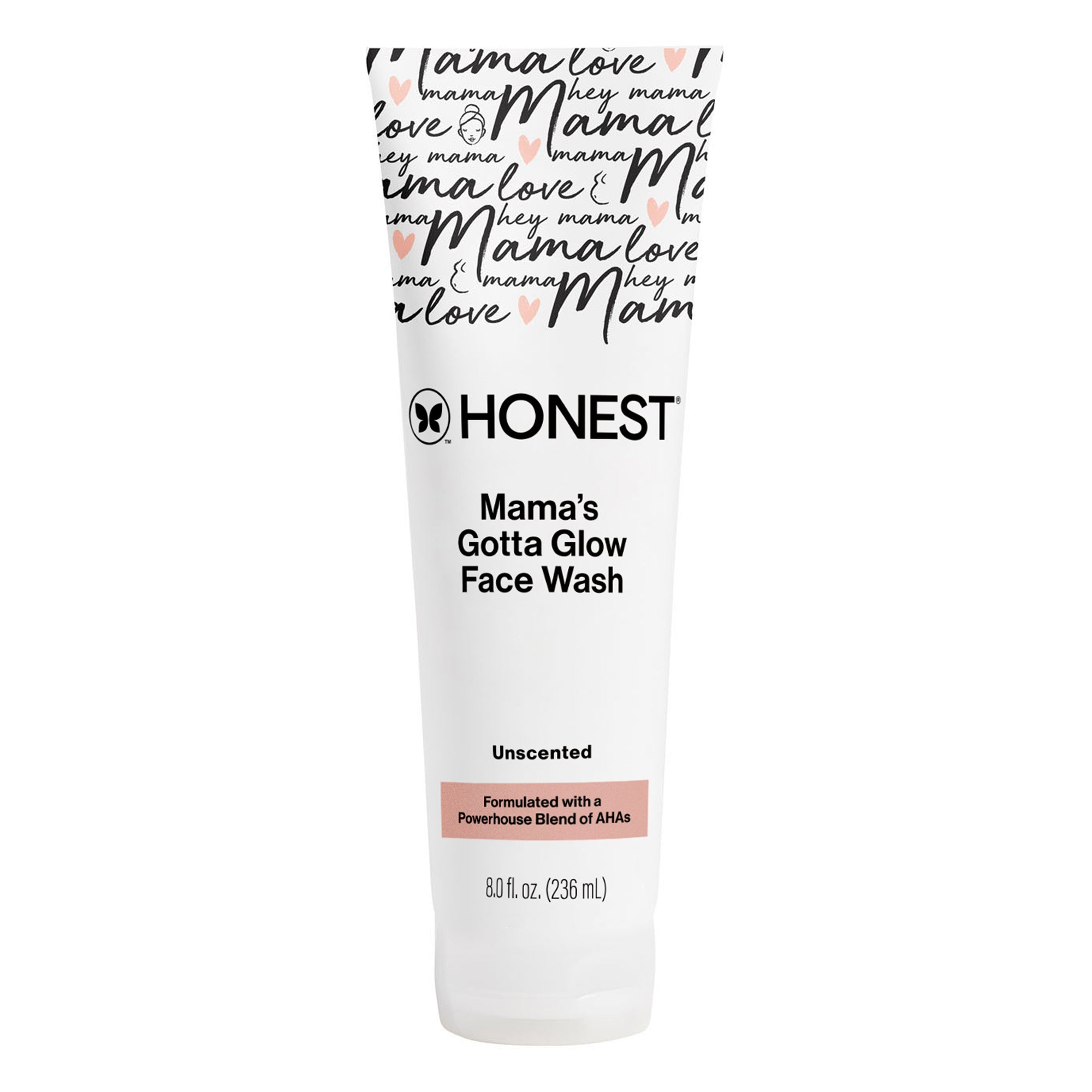 Mama AHA Cleanser: Face + Body Wash