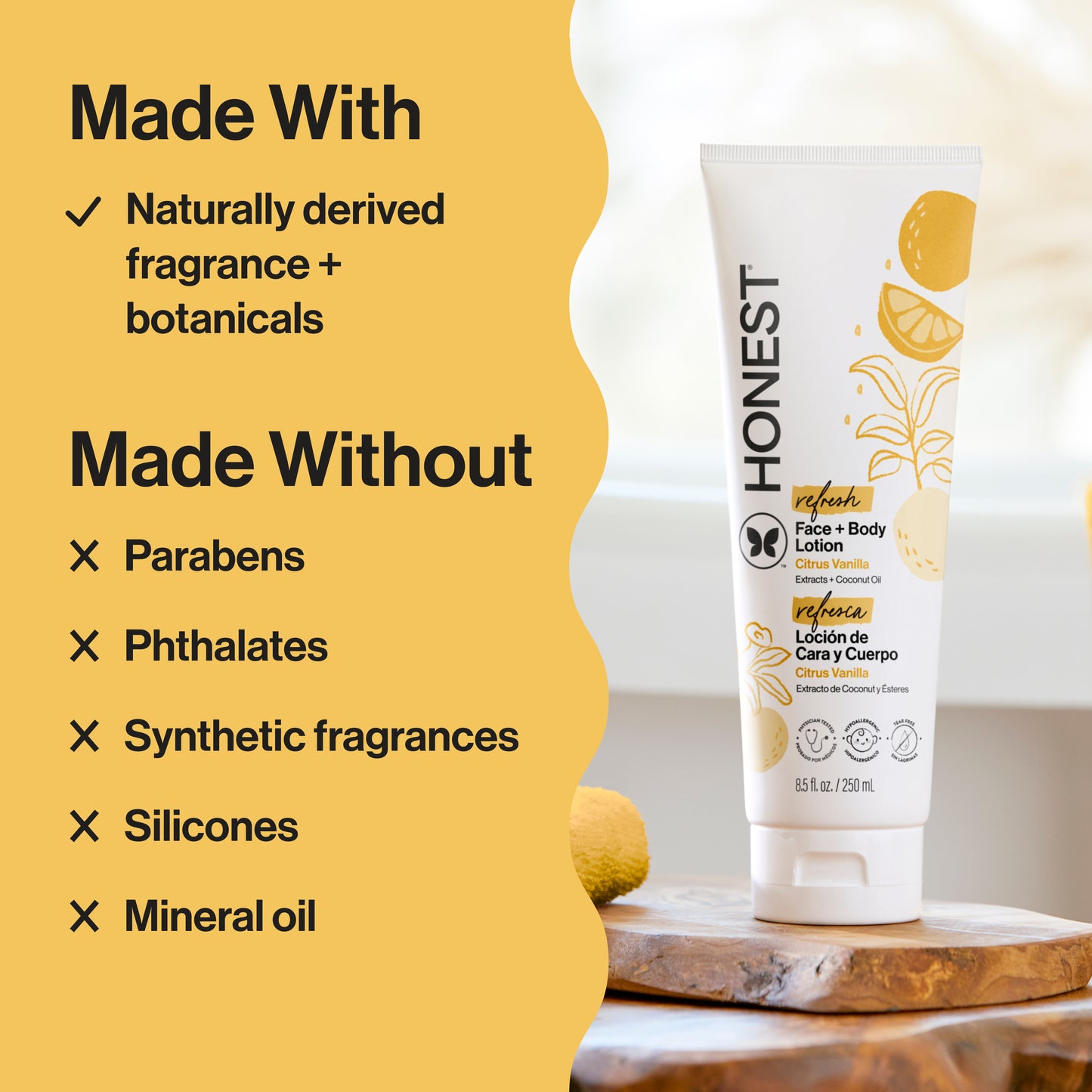 Face + Body Lotion, Refresh