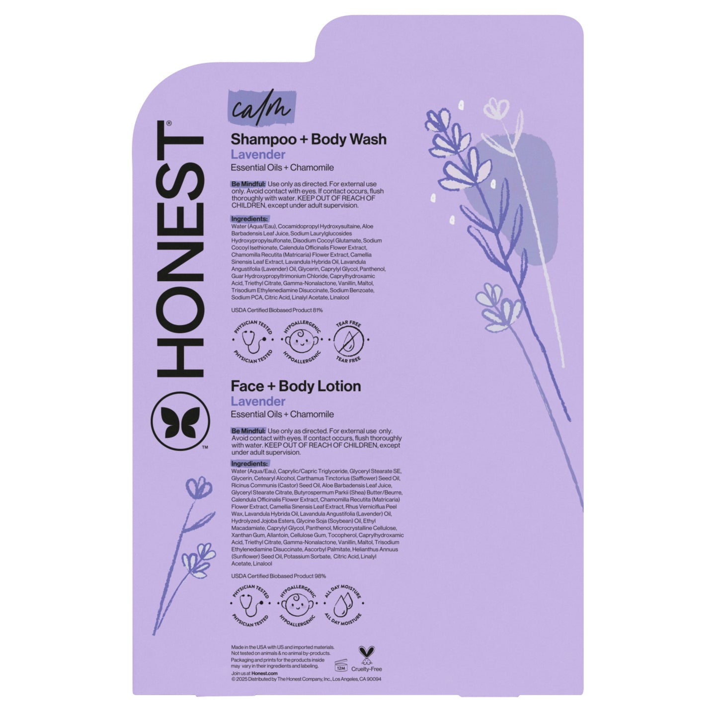 Shampoo + Lotion Duo, Calm