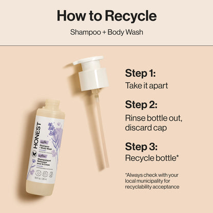 Shampoo + Body Wash, Calm