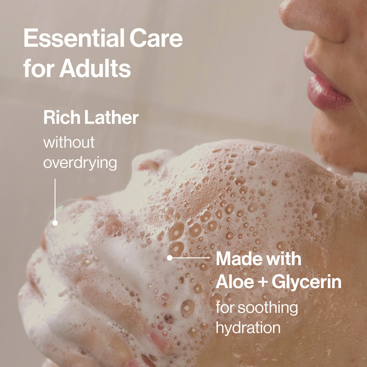 Shampoo + Body Wash, Travel Size, Calm