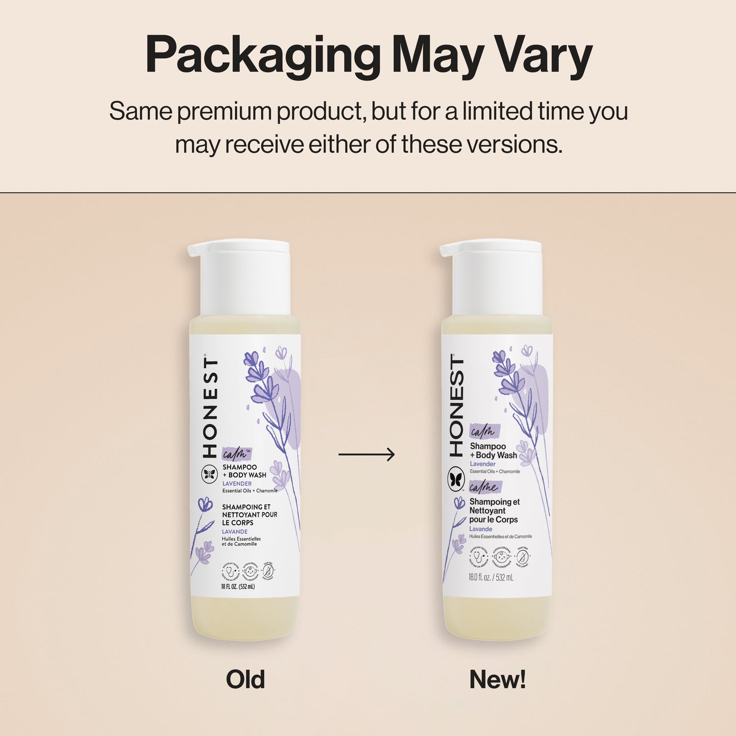 Shampoo + Body Wash, Value Size, Calm