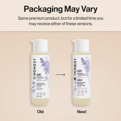 Shampoo + Body Wash, Value Size, Calm