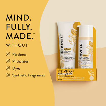 Shampoo + Lotion Duo, Refresh