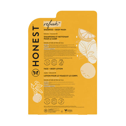 Shampoo + Lotion Duo, Refresh