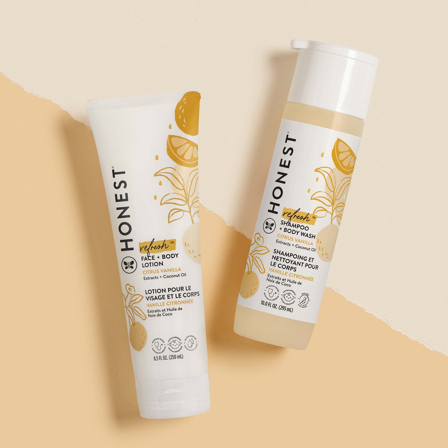 Shampoo + Lotion Duo, Refresh