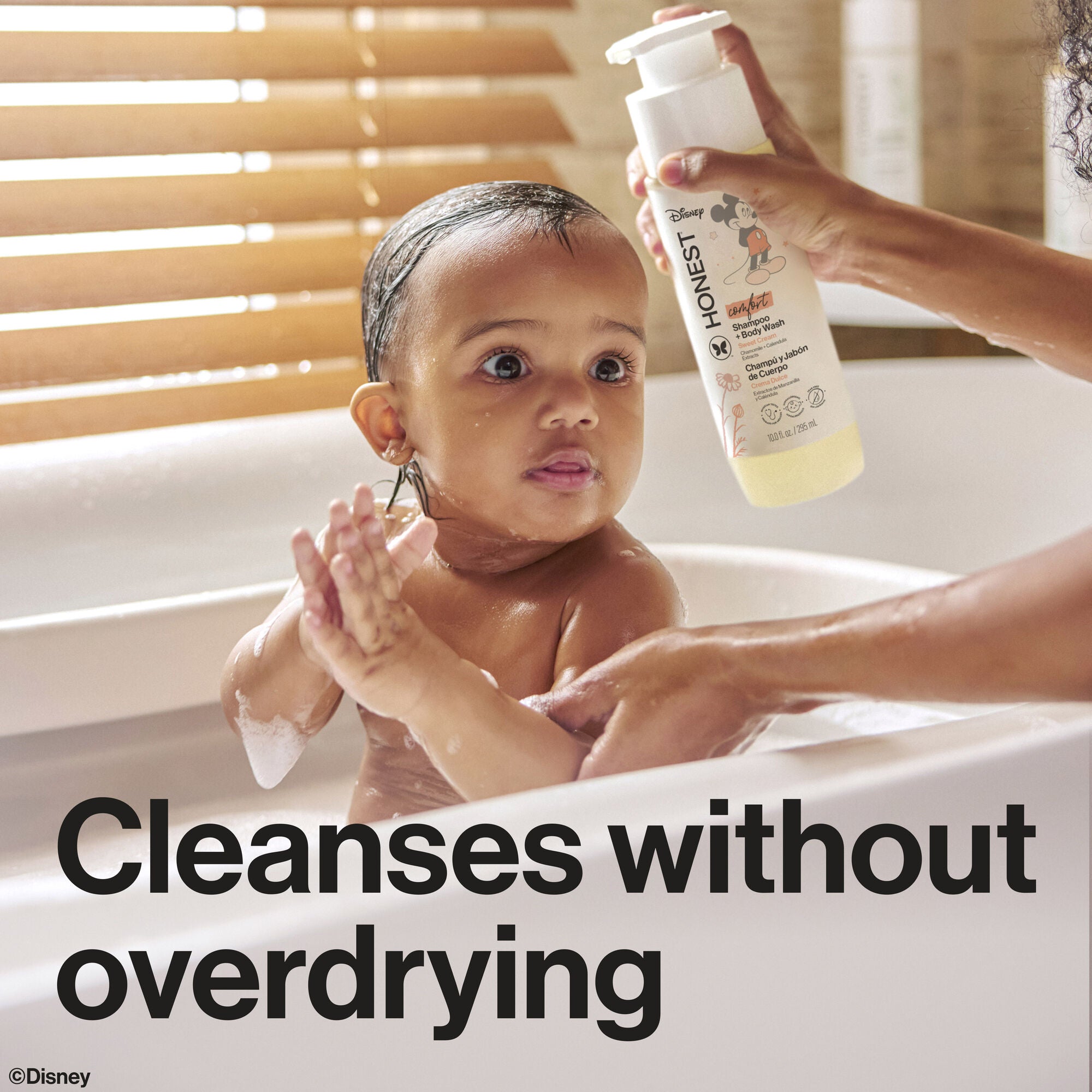 Baby Shampoo & Body Wash with Disney's Mickey Mouse, Comfort | Honest