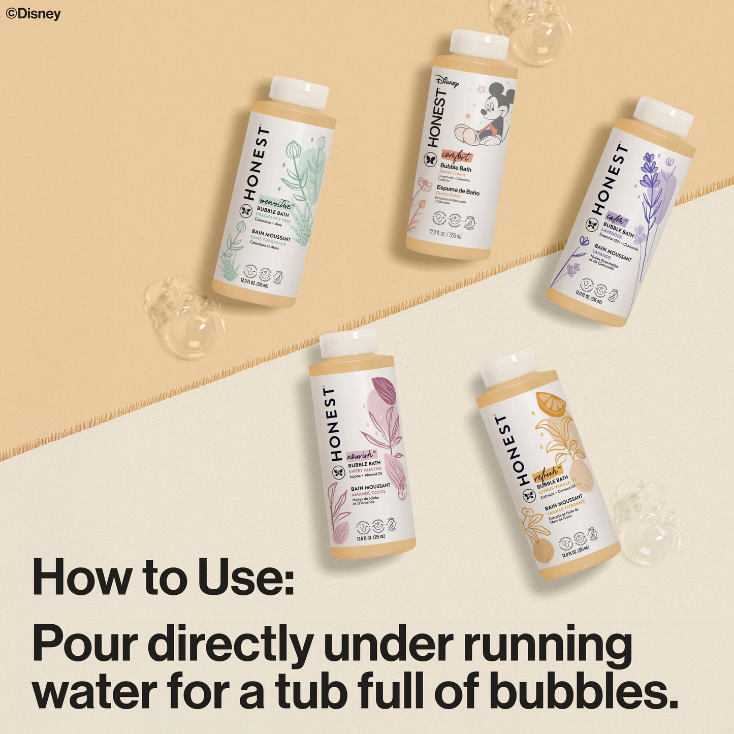 Disney’s Mickey Mouse Bubble Bath, Comfort