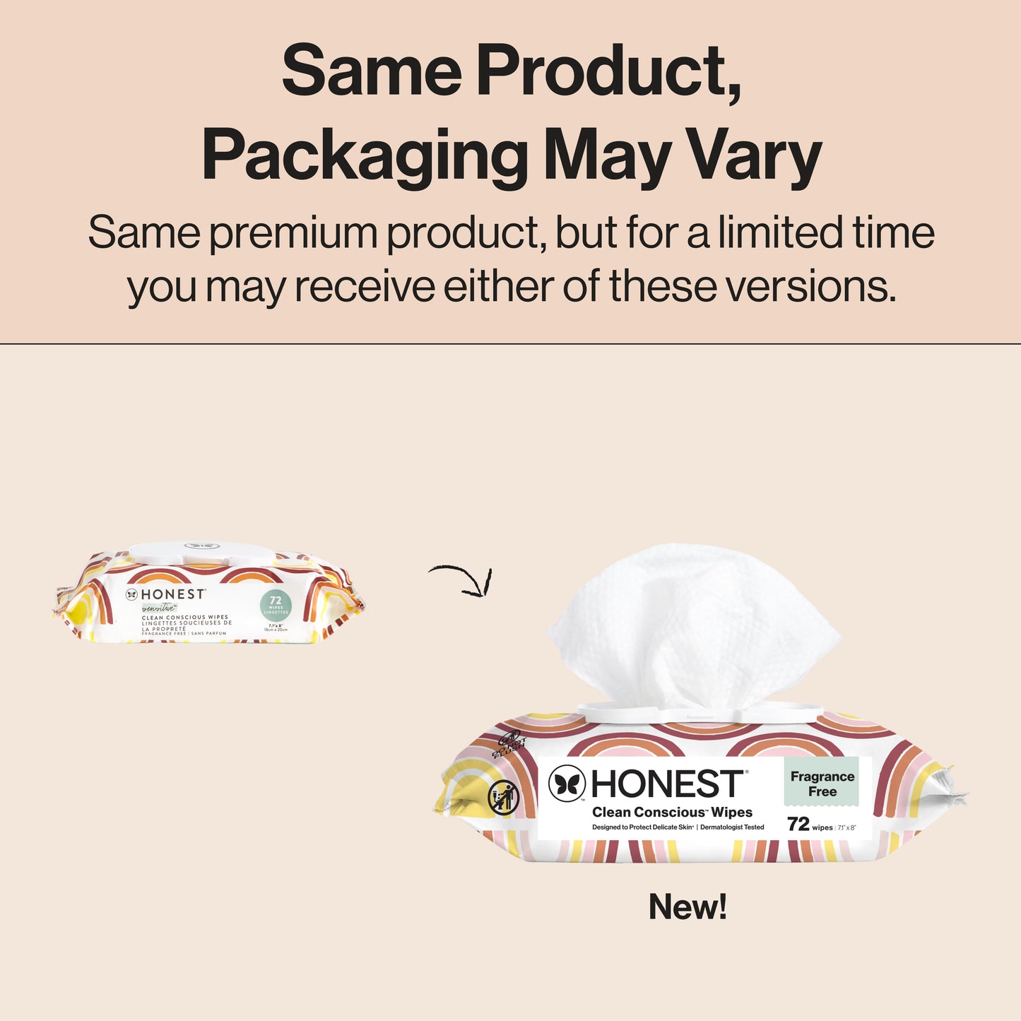 Clean Conscious™ Wipes, Rainbow