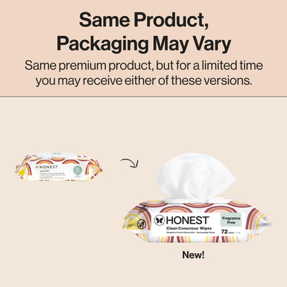 Clean Conscious™ Wipes, Rainbow