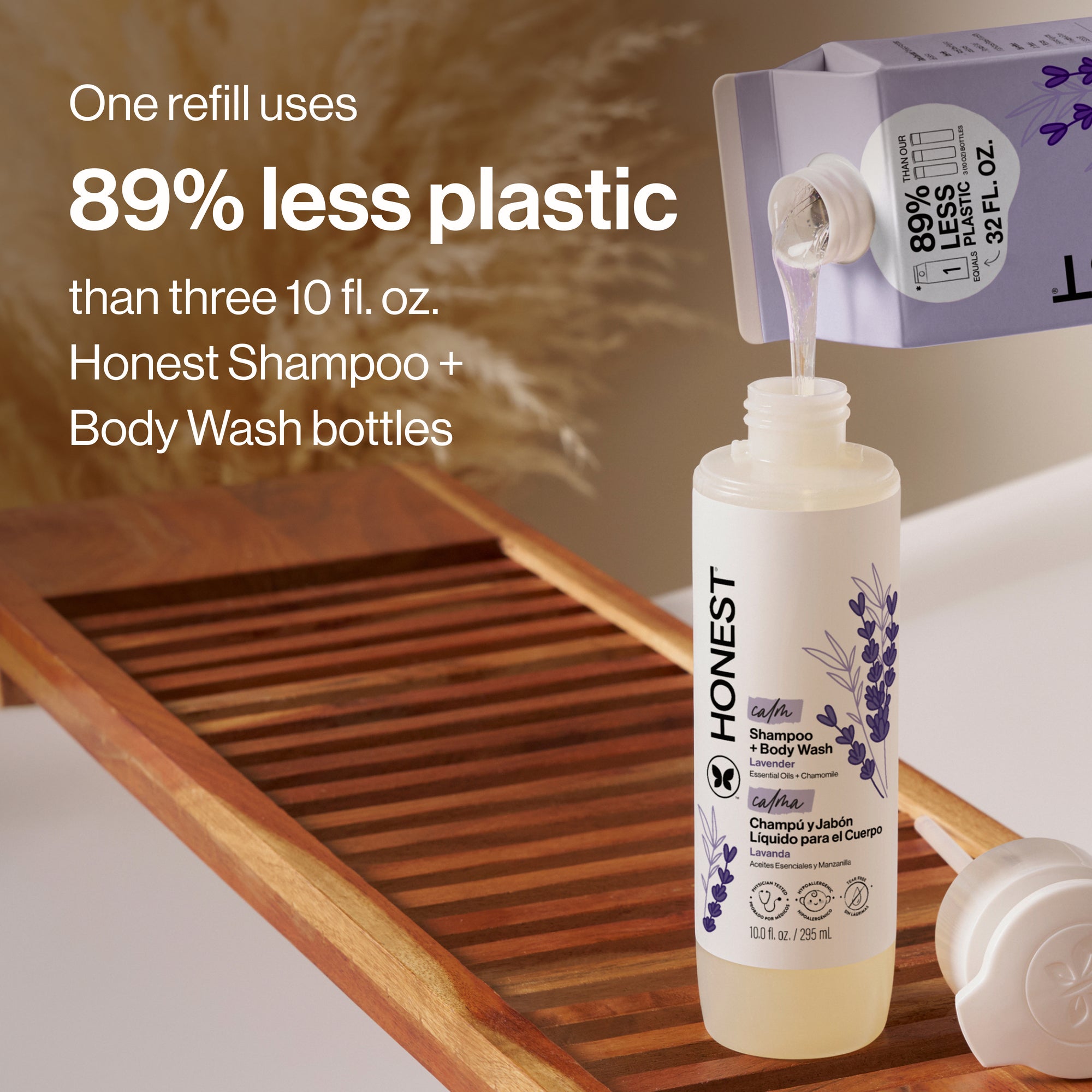 Lavender Shampoo & Body Wash Refill | Honest