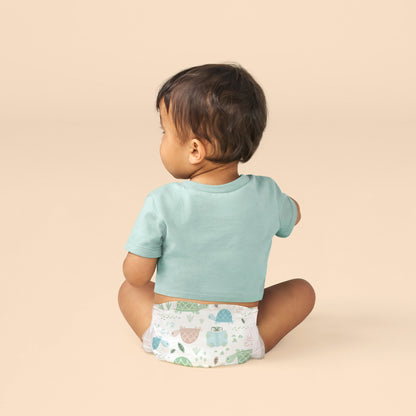 Honest Clean Conscious Diaper®, Turtle Time, Size 2