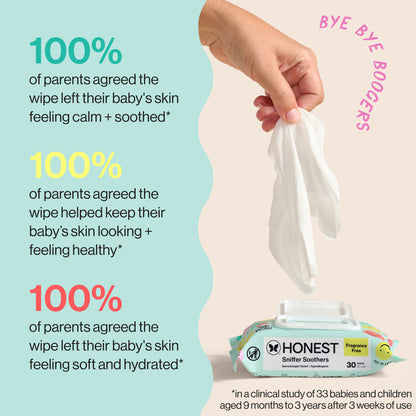 Sniffer Soothers Nose + Face Wipes