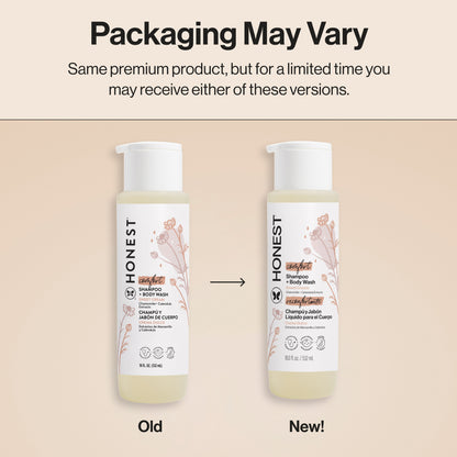 Shampoo + Body Wash, Value Size, Comfort