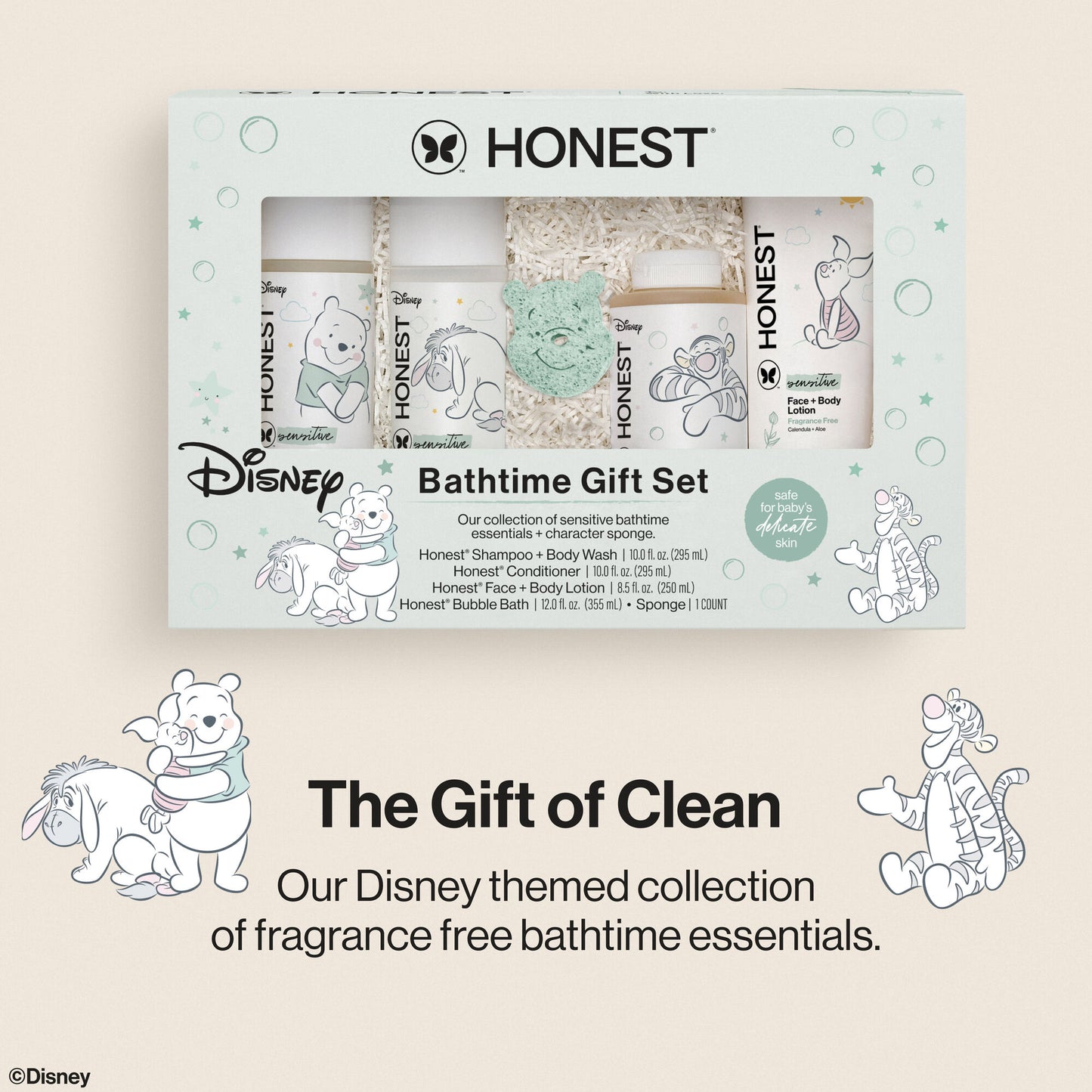 Disney Bathtime Gift Set, Sensitive
