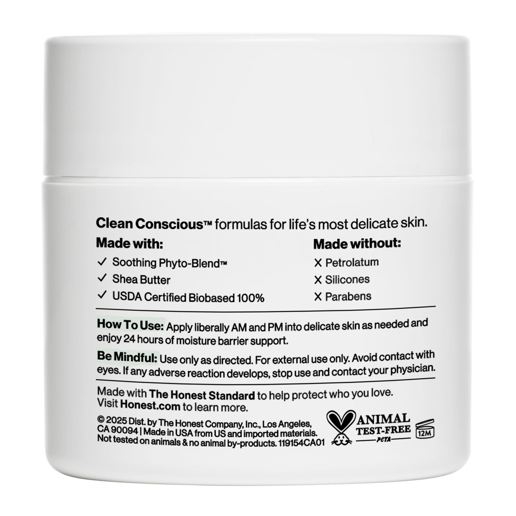 Honest Sensitive Rich Cream