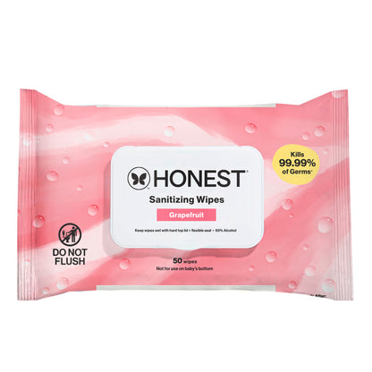 Sanitizing Alcohol Wipes, Grapefruit Grove