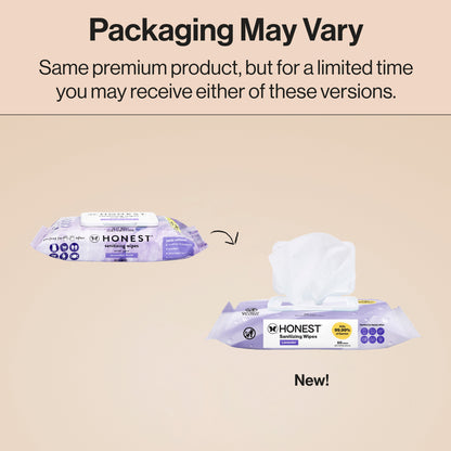 Sanitizing Alcohol Wipes, Lavender Field