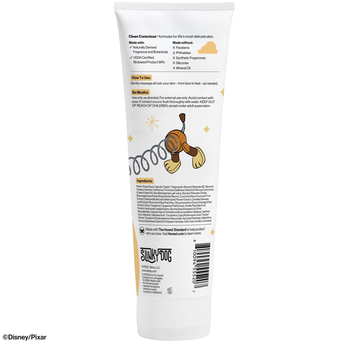 Disney and Pixar's Toy Story Face + Body Lotion, Orange Creamsicle